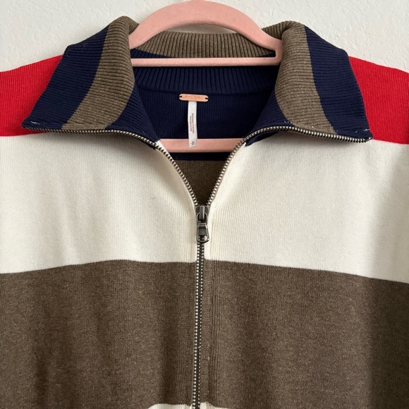 Free People Stripped Sweater- size small - Picture 6 of 16